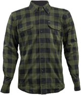 Speed and Strength True Grit Armored Motoshirt Olive/Black - Large Speed and Strength Shirts  AXOPROS