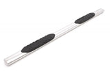 Lund 07-17 Chevy Silverado 1500 Crew Cab 5in. Oval Straight SS Nerf Bars - Polished LUND Nerf Bars  AXOPROS