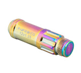 NRG 700 Series M12 X 1.5 Steel Lug Nut w/Dust Cap Cover Set 21 Pc w/Locks & Lock Socket - Neochrome NRG Lug Nuts  AXOPROS