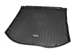 Rugged Ridge Floor Liner Cargo Black 1984-2001 Jeep Logo Cherokee XJ Rugged Ridge Floor Mats - Rubber  AXOPROS