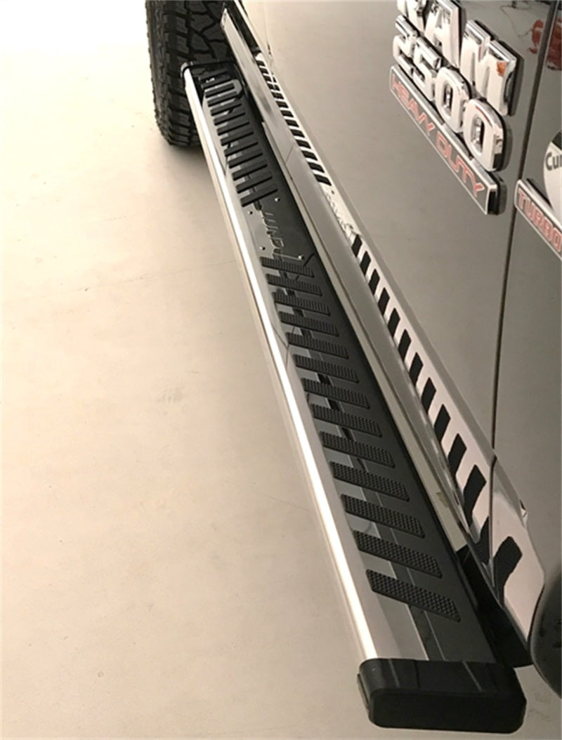 Lund 09-17 Dodge Ram 1500 Crew Cab Summit Ridge 2.0 Running Boards - Stainless LUND Running Boards  AXOPROS