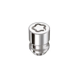 McGard Wheel Lock Nut Set - 4pk. (Cone Seat) M12X1.5 / 19mm & 21mm Dual Hex / 1.28in. L - Chrome McGard Lug Nuts  AXOPROS