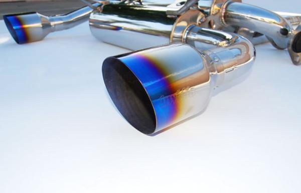 Invidia 02-08 Nissan 350z Gemini Single Layer Titanium Tip Cat-back Exhaust Invidia Catback  AXOPROS