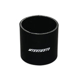 Mishimoto 2.5 Inch Black Straight Coupler Mishimoto Silicone Couplers & Hoses  AXOPROS