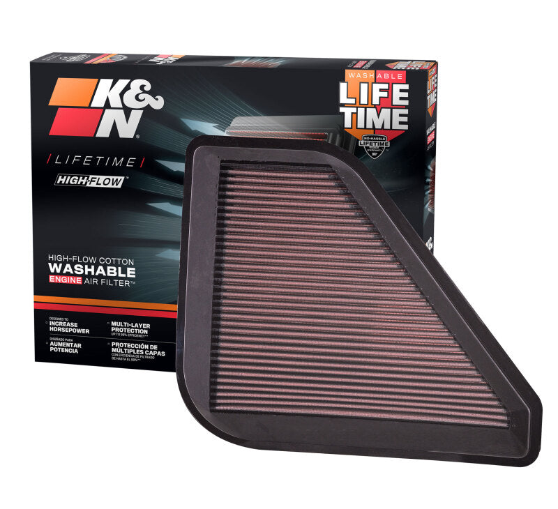 K&N Saturn Outlook / GMC Acadia 3.6L Drop In Air Filter K&N Engineering Air Filters - Drop In  AXOPROS