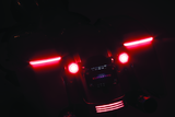 Kuryakyn Tracer L.E.D. Turn Signal Inserts Red/Red Smoke Lens Rear Kuryakyn Light Accessories and Wiring  AXOPROS