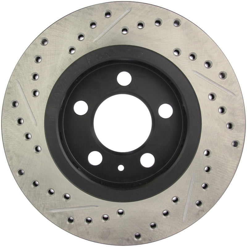 StopTech Slotted & Drilled Sport Brake Rotor Stoptech Brake Rotors - Slot & Drilled  AXOPROS