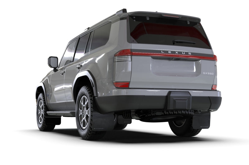 Rally Armor 24-25 Lexus GX 550 Luxury Black UR Mud Flap - Metallic Black Logo Rally Armor Mud Flaps  AXOPROS