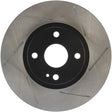 StopTech Power Slot 01-05 Mazda Miata Sport Suspension/Turbo SportStop Slotted Front Left Rotor Stoptech Brake Rotors - Slotted  AXOPROS