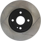 StopTech Power Slot 01-05 Mazda Miata Sport Suspension/Turbo SportStop Slotted Front Left Rotor Stoptech Brake Rotors - Slotted  AXOPROS