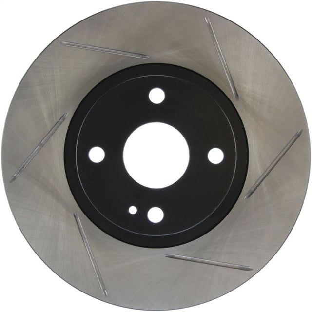 StopTech Power Slot 01-05 Mazda Miata Sport Suspension/Turbo SportStop Slotted Front Left Rotor Stoptech Brake Rotors - Slotted  AXOPROS