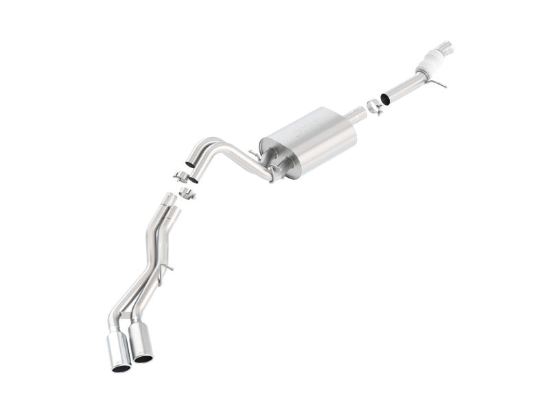 Borla Touring Cat Back 15-16 Chevy Tahoe 5.3L V8 2.75in, 2.25in Dual Same Side Exit 4in Tips Borla Catback  AXOPROS
