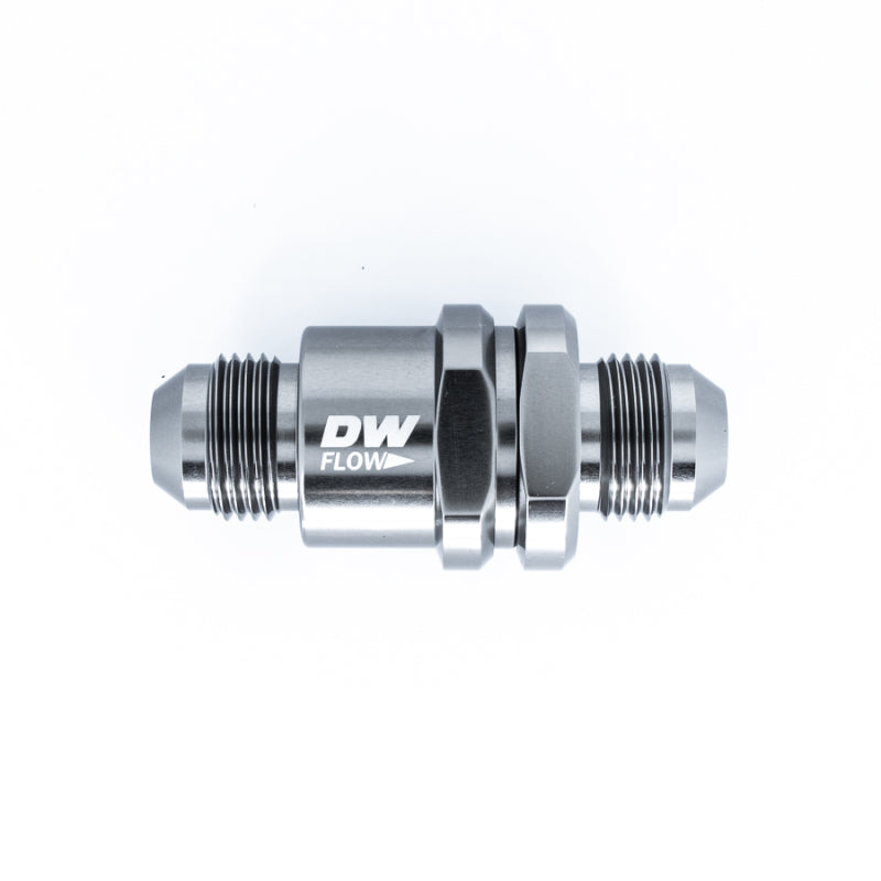 DeatschWerks 8AN Male Flare + 8AN Male Flare One Way Check Valve DeatschWerks Valves  AXOPROS