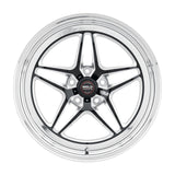 Weld S81 18x5 / 5x120 BP / 2.1in. BS (-23mm Offset) Black Wheel 3.18 ID (High Pad) - Non-Beadlock Weld Wheels - Forged  AXOPROS