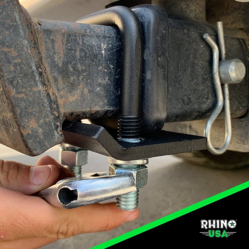 Rhino USA Hitch Tightener Anti-Rattle Clamp For 2.5In Receiver Rhino USA Hitch Accessories  AXOPROS