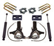 MaxTrac 07-16 GM C1500 2WD w/Cast Steel Susp. 6in/3in Spindle Lift Kit w/MaxTrac Shocks Maxtrac Steering Knuckles & Spindles  AXOPROS