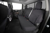 Covercraft Covercraft 19-24 Chevrolet Silverado Polycotton SeatSaver Custom Second Row Seat Covers - Charcoal Seat Covers aftermarket performance part