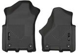 Husky Liners 2019 Ram 2500/3500 Crew Cab/Mega Cab WeatherBeater Black Front Floor Liners Husky Liners Floor Mats - Rubber  AXOPROS