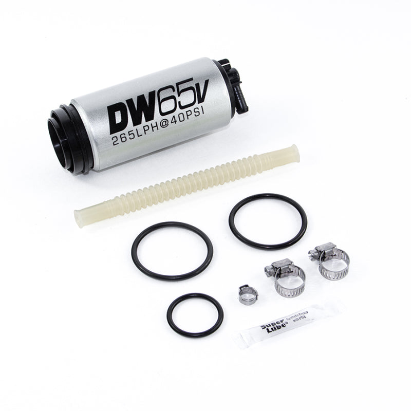 DeatschWerks DW65v Series 265 LPH Compact In-Tank Fuel Pump w/ VW/Audi 1.8T / 3.2 VR6 AWD Set Up Kit DeatschWerks Fuel Pumps  AXOPROS