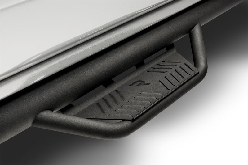 N-Fab Podium LG 09-17 Dodge Ram 1500 09-15.5 2500/3500/4500 Crew Cab - Tex. Black - 3in N-Fab Side Steps  AXOPROS