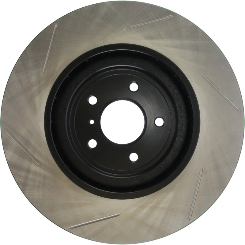 StopTech Power Slot Nissan 370z / Infiniti G37 SportStop Slotted Front Left Rotor Stoptech Brake Rotors - Slotted  AXOPROS