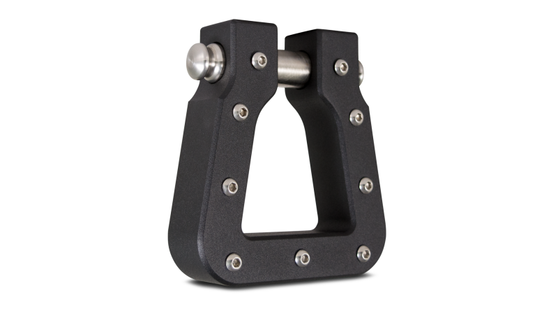 Body Armor 4x4 Mega D-Ring Black Single Body Armor 4x4 Tow Hooks  AXOPROS