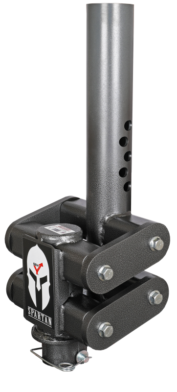GEN-Y Hitch Gen-Y Spartan Torsion-Flex 5in Offset 4in RD Tube Gooseneck 2-5/16in Coupler Standard Height Hitch Accessories aftermarket performance part