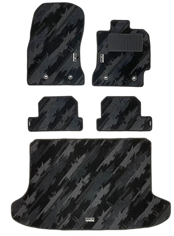 HKS FLOOR MATS ZN6/ZC6 FULL SET OCT LHD HKS Floor Mats Carpeted  AXOPROS
