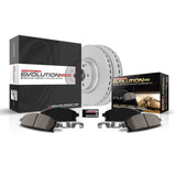 Power Stop 16-18 Subaru Crosstrek Rear Z17 Evolution Geomet Coated Brake Kit PowerStop Brake Kits - Performance Blank  AXOPROS
