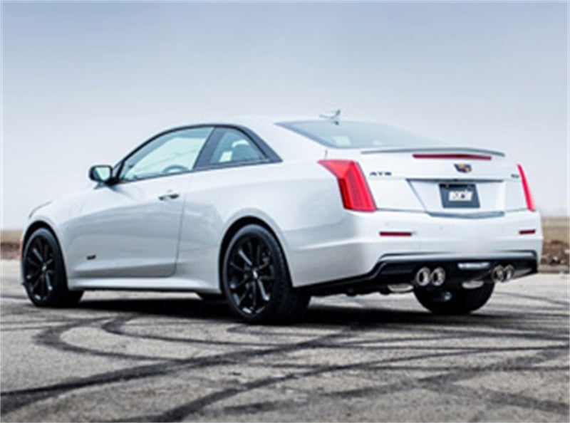Borla 2016 Cadillac ATS-V 3.6L Twin Turbo Catback Exhaust 4in Tips Dual Split Rear Exit Borla Catback  AXOPROS