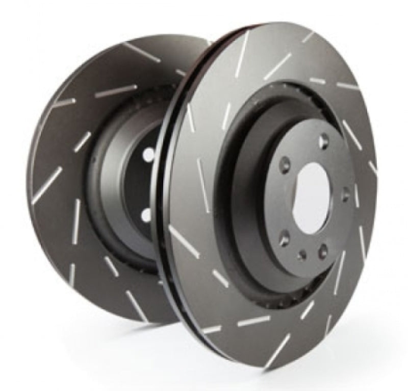 EBC 2022+ Ford Bronco Raptor 3.0 Turbo USR Slotted Front Rotors EBC Brake Rotors - Slotted  AXOPROS