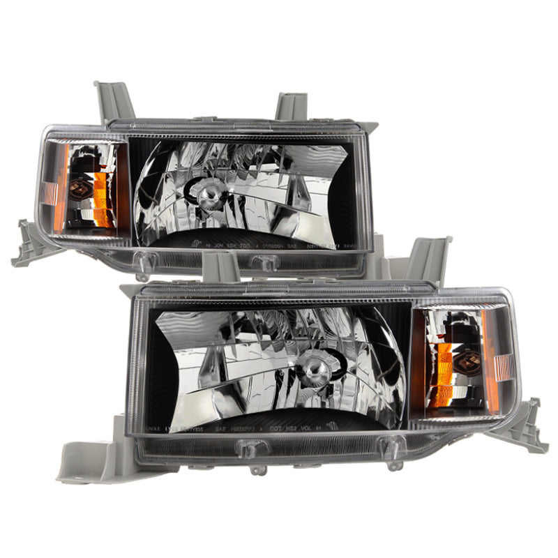 xTune Scion xB 04-06 OEM Style Headlights - Black HD-JH-SXB04-AM-BK SPYDER Headlights  AXOPROS