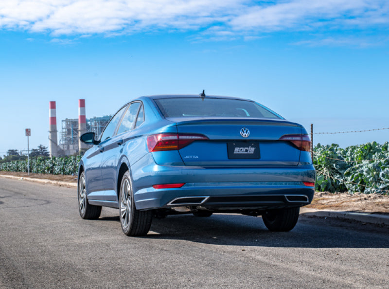 Borla 2019 Volkswagen Jetta 1.4L 2.5in Pipe Dia 2.5in Tip Turn Down Pipe S Type Catback Exhaust Borla Catback  AXOPROS