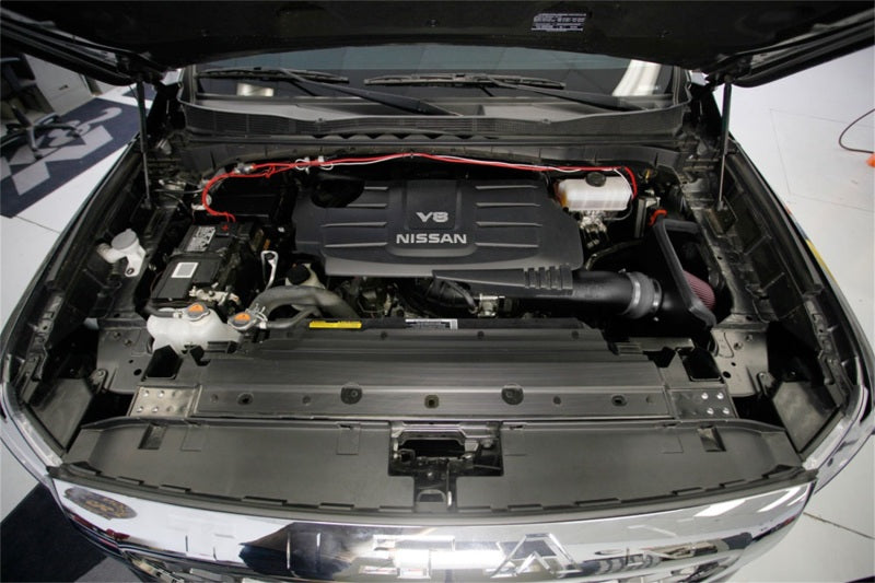 K&N 2017 Nissan Titan V8-5.6L F/I Aircharger Performance Intake K&N Engineering Cold Air Intakes  AXOPROS