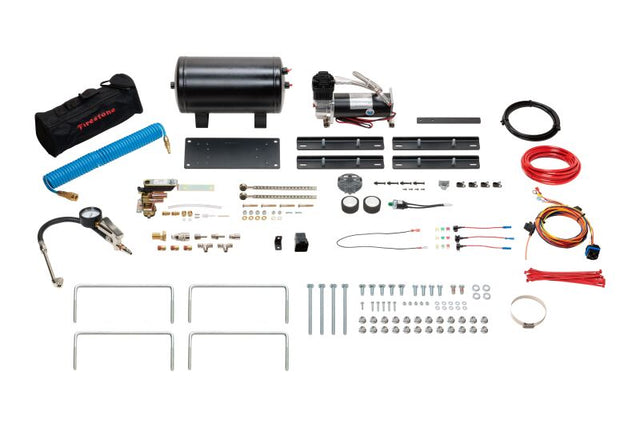 Firestone Air-Rite Air Command Self Leveling Single Path Kit w/ Onboard Auxilary Air (WR17602950) Firestone Air Compressor Systems  AXOPROS