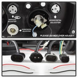 Spyder BMW Z3 96-02 Projector Headlights LED Halo Chrome High H1 Low H1 PRO-YD-BMWZ396-HL-C SPYDER Headlights  AXOPROS