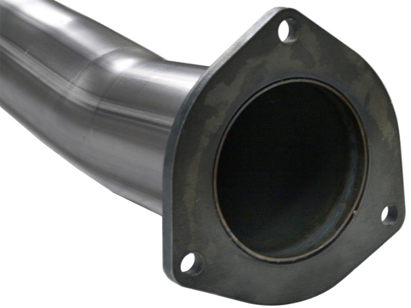aFe MACHForce XP 4in DPF-Back SS Exhaust 5/07-10 GM Diesel Trucks V8-6.6L (td) LMM aFe DPF Back  AXOPROS
