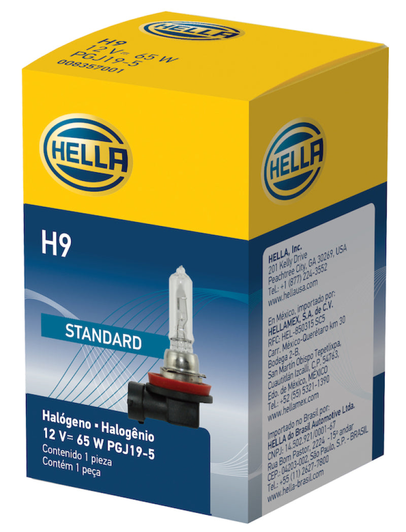 Hella Bulb H9 12V 65W PGJ19-5 T4 Hella Bulbs  AXOPROS