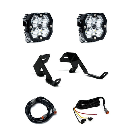 Baja Designs Baja Designs 15-20 Ford F-150 / 17-20 Ford Raptor Squadron Pro 2.0 A-Pillar Kit (Spot) - Clear Light Bars & Cubes aftermarket performance part