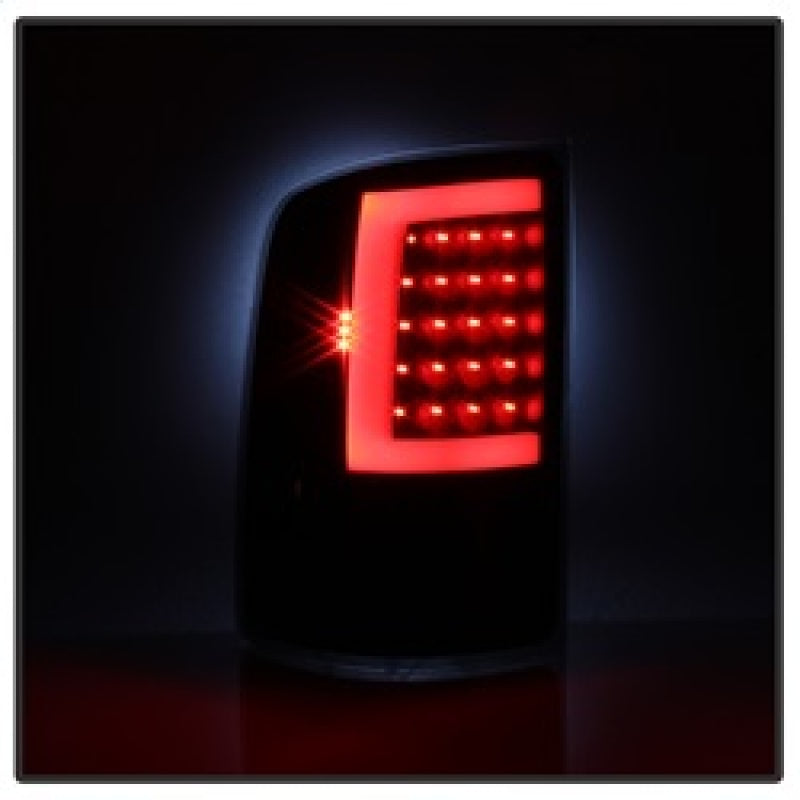 xTune 07-13 GMC Sierra 1500 LED Tail Lights - Black Smoke (ALT-ON-GS07-G2-LED-BSM) SPYDER Tail Lights  AXOPROS