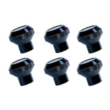 Rugged Ridge Billet Aluminum Dash Knob Set Black 76-86 Jeep CJ Rugged Ridge Dash & Interior Trim  AXOPROS