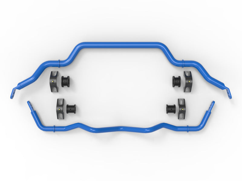 aFe 16-21 Infiniti Q50/Q60 3.0L (tt) Front and Rear Sway Bar Set Blue aFe Sway Bars  AXOPROS