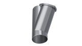 QTP 4in Weld-On QTEC Exhaust Cutout Y-Pipe QTP Y Pipes  AXOPROS
