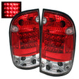 Spyder Toyota Tacoma 01-04 LED Tail Lights Red Clear ALT-YD-TT01-LED-RC SPYDER Tail Lights  AXOPROS