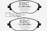 EBC 12+ Volkswagen CC 3.6 Ultimax2 Front Brake Pads EBC Brake Pads - OE  AXOPROS