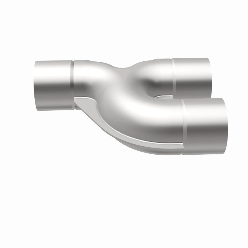 MagnaFlow Smooth Trans Y 2.50inch SS 90 deg. Magnaflow Y Pipes  AXOPROS