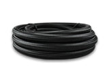 Vibrant -6 AN Black Nylon Braided Flex Hose w/PTFE Liner (150ft Roll) Vibrant Hoses  AXOPROS