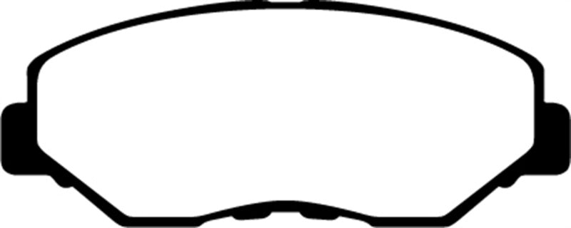 EBC 13-15 Acura ILX 1.5 Hybrid Ultimax2 Front Brake Pads EBC Brake Pads - OE  AXOPROS