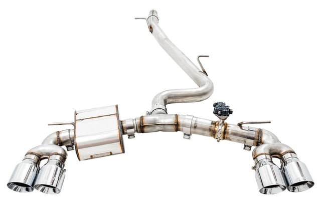 AWE Tuning Volkswagen Golf R MK7.5 SwitchPath Exhaust w/Chrome Silver Tips 102mm AWE Tuning Catback  AXOPROS