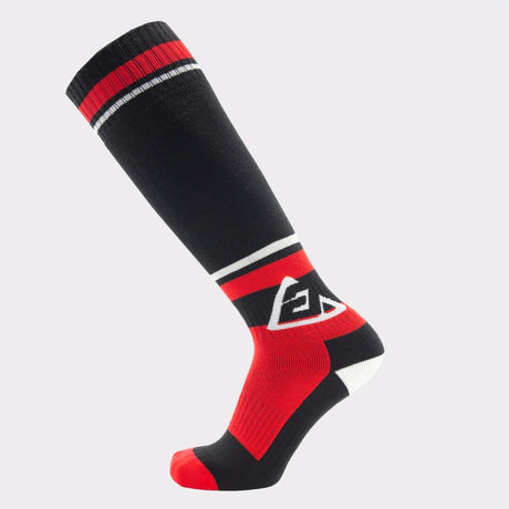 Answer Answer Moto Socks Black/Red Small/Medium Footwear aftermarket performance part